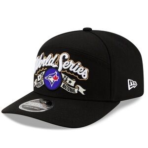 Toronto Blue Jays Black 2025 American League Champions Locker Room Snap Back Hat